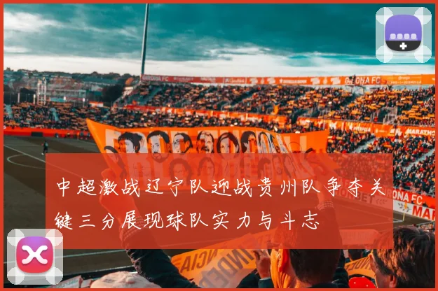 中超激战辽宁队迎战贵州队争夺关键三分展现球队实力与斗志